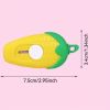 2pcs Cute Cartoon Corn Mini Art Knife Wallpaper Knife Paper Knife Office Student Small Unpacking And Unpacking Knife