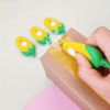 2pcs Cute Cartoon Corn Mini Art Knife Wallpaper Knife Paper Knife Office Student Small Unpacking And Unpacking Knife