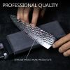 Kegani 8 Inch Japanese Chef Knife, 67 Layers Japanese VG10 Damascus Steel Chefs Knife, Professional Chef's Knife With Pakkawood Handle