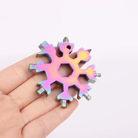 Snow 18 In One Multi-Function Tool Card Combination (Option: 18 in one-Colorful)